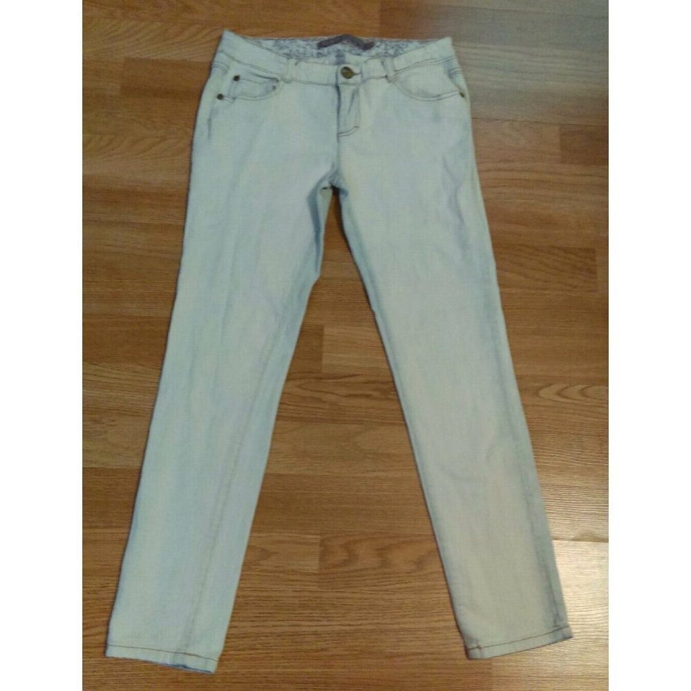 Womens Boom Boom Skinny White Wash Jeans Juniors size 7